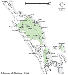 Northland area map