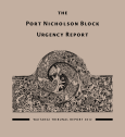 Front cover of the Port Nicholson Block Urgency Report