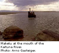 Maketu at the mouth of the Kaituna River.