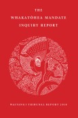 Front cover of the Whakatōhea Mandate Inquiry Report