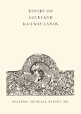Front cover of the Report on Auckland Railway Lands