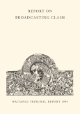 Front cover of the Report on Broadcasting Claim