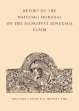 Front cover of the Report of the Waitangi Tribunal on the Mangonui Sewerage Claim