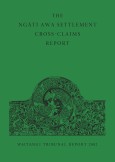 Front cover of the Ngāti Awa Settlement Cross-Claims Report
