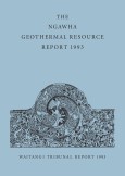 Front cover of the Ngawha Geothermal Resource Report 1993
