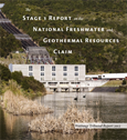 Front cover of the Stage 1 Report on the National Freshwater and Geothermal Resources Claim