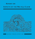 Front cover of the Report on Aspects of the Wai 655 Claim